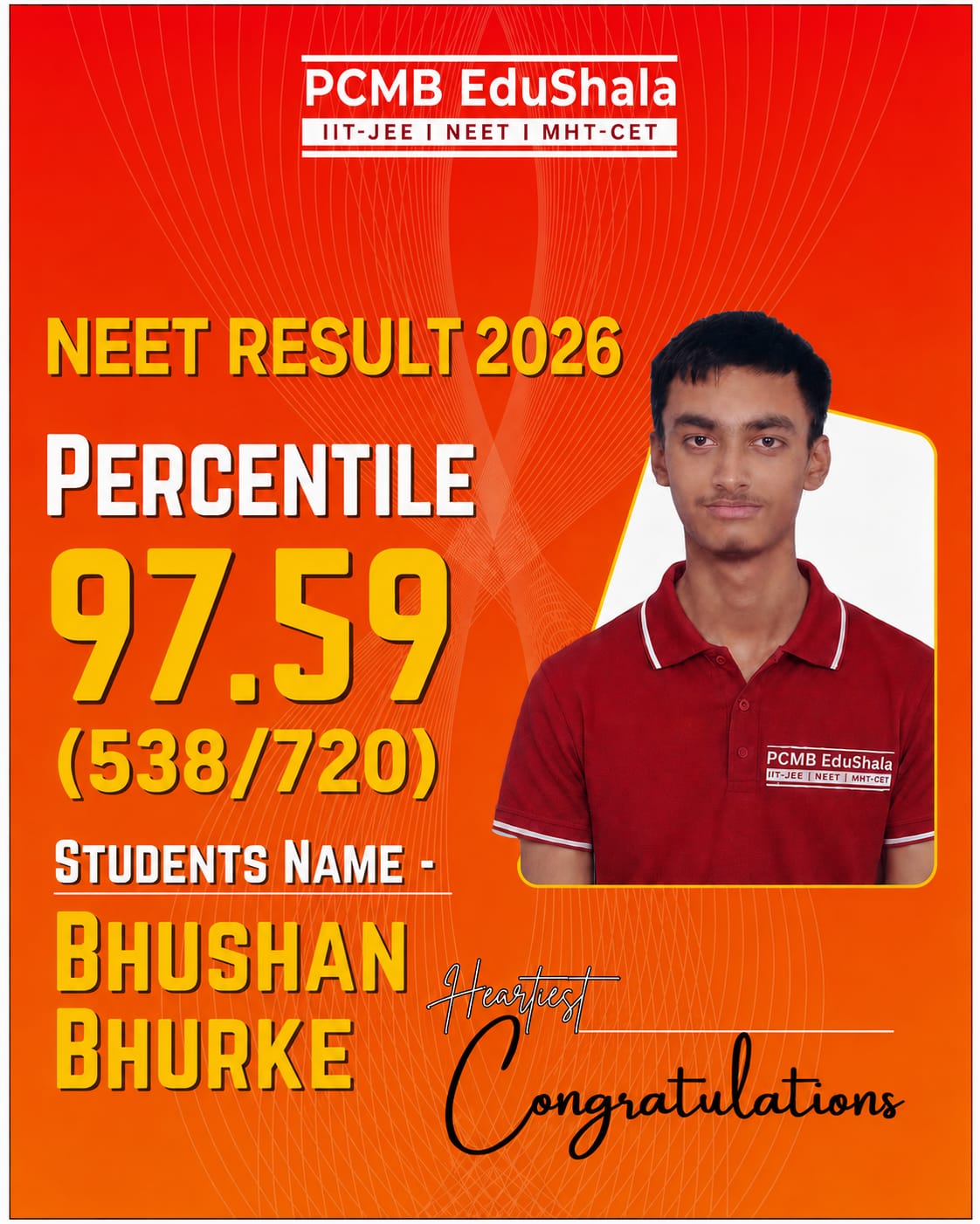 Bhushan Bhurke NEET 2026