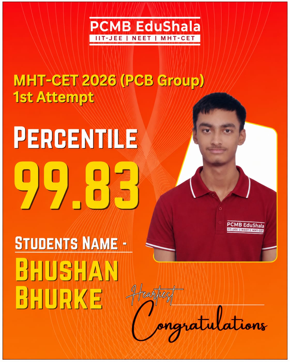 Bhushan Bhurke MHT CET PCB 2026
