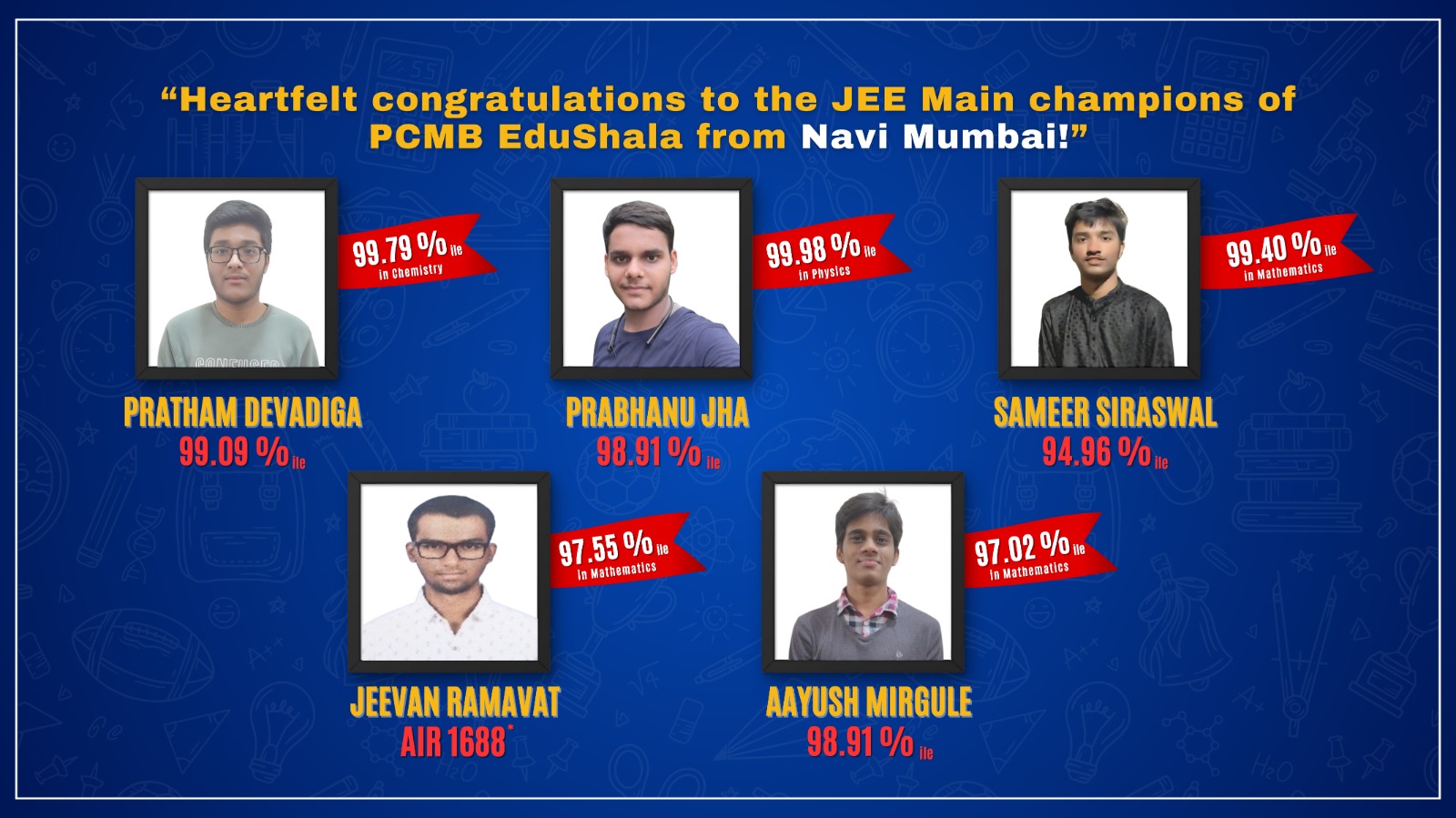 JEE Mains Result 1