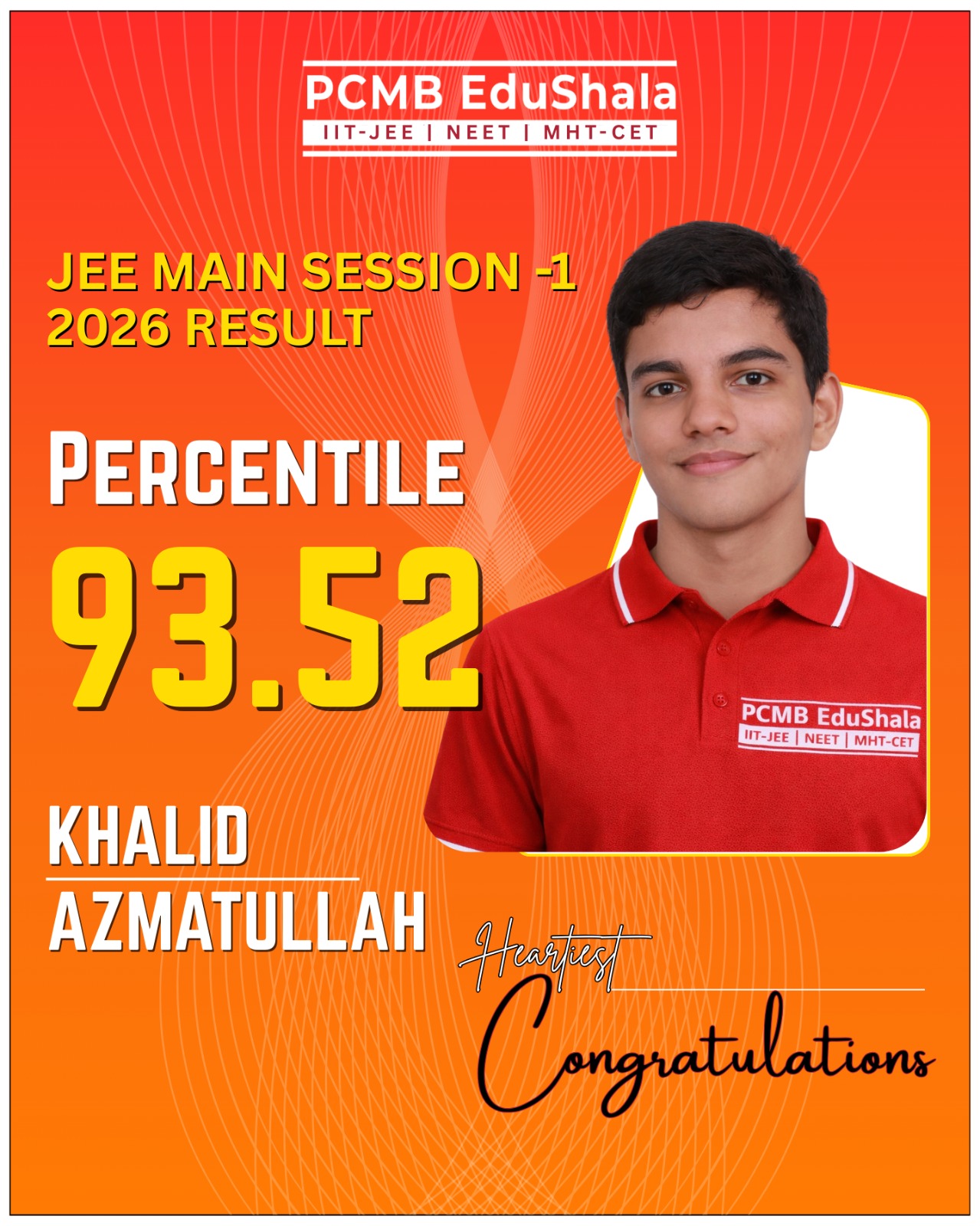 Khalid Azmatullah JEE Main 2026