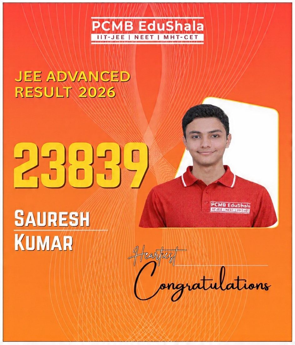 Sauresh Kumar JEE Advanced 2026
